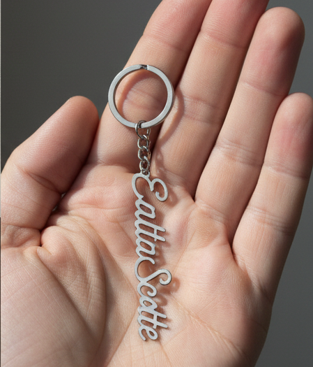 Custom Name Keychain