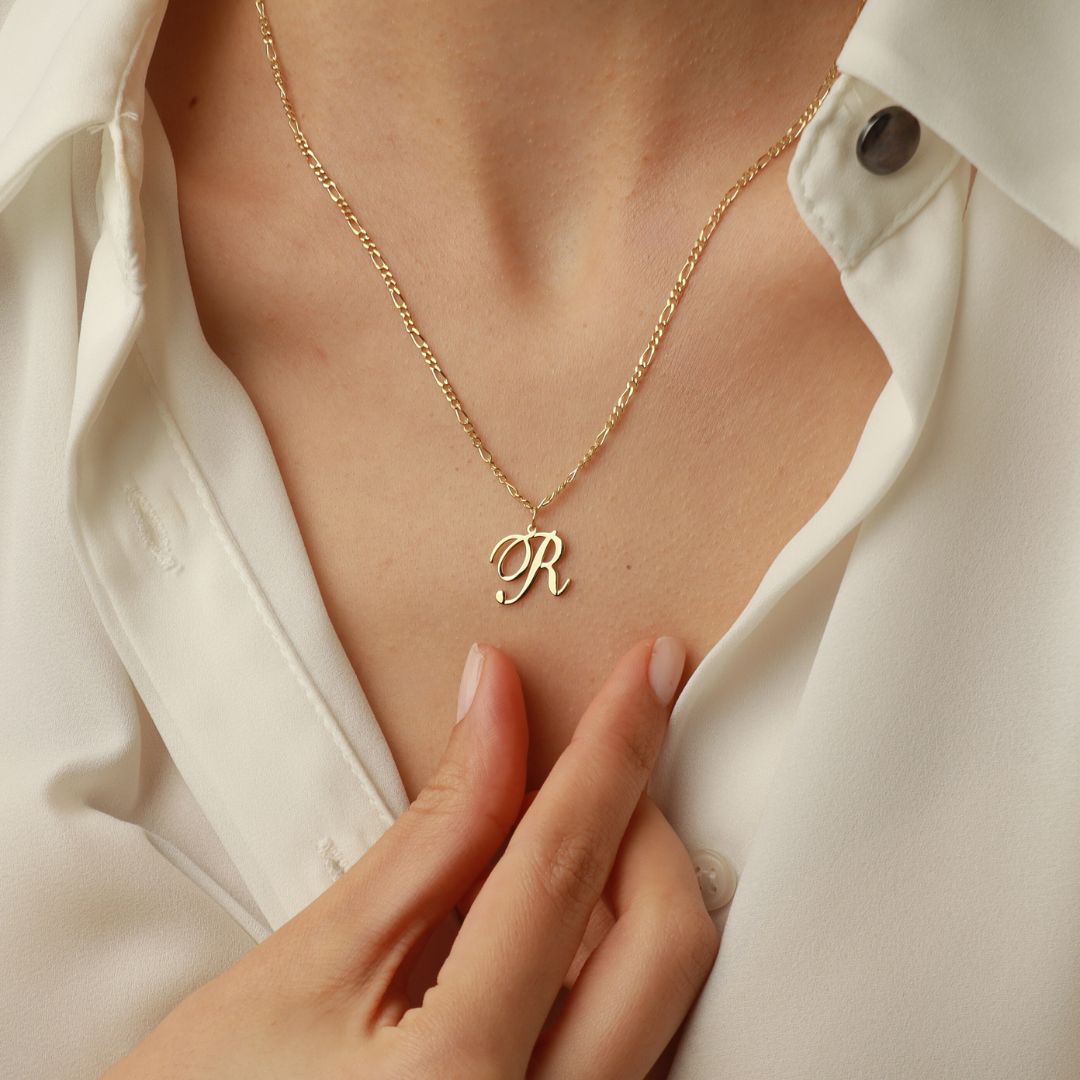 Personalized Single letter Necklace