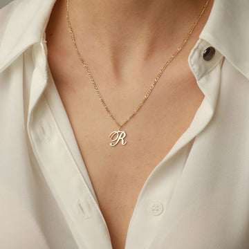 Personalized Single letter Necklace