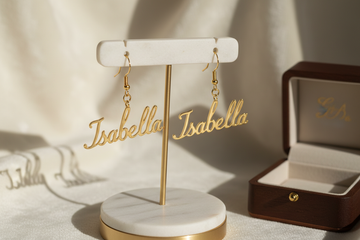 Custom Name Earrings Collection